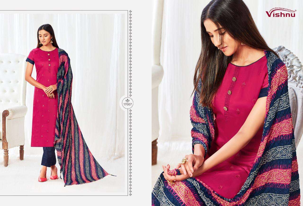 Buy Bandhani Vishnu Designer Modal Silk Salwar Suit