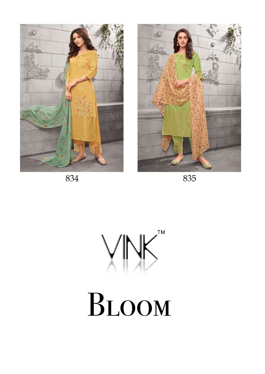 Buy Bloom Vnk Viscore Kurtis Pant Dupatta