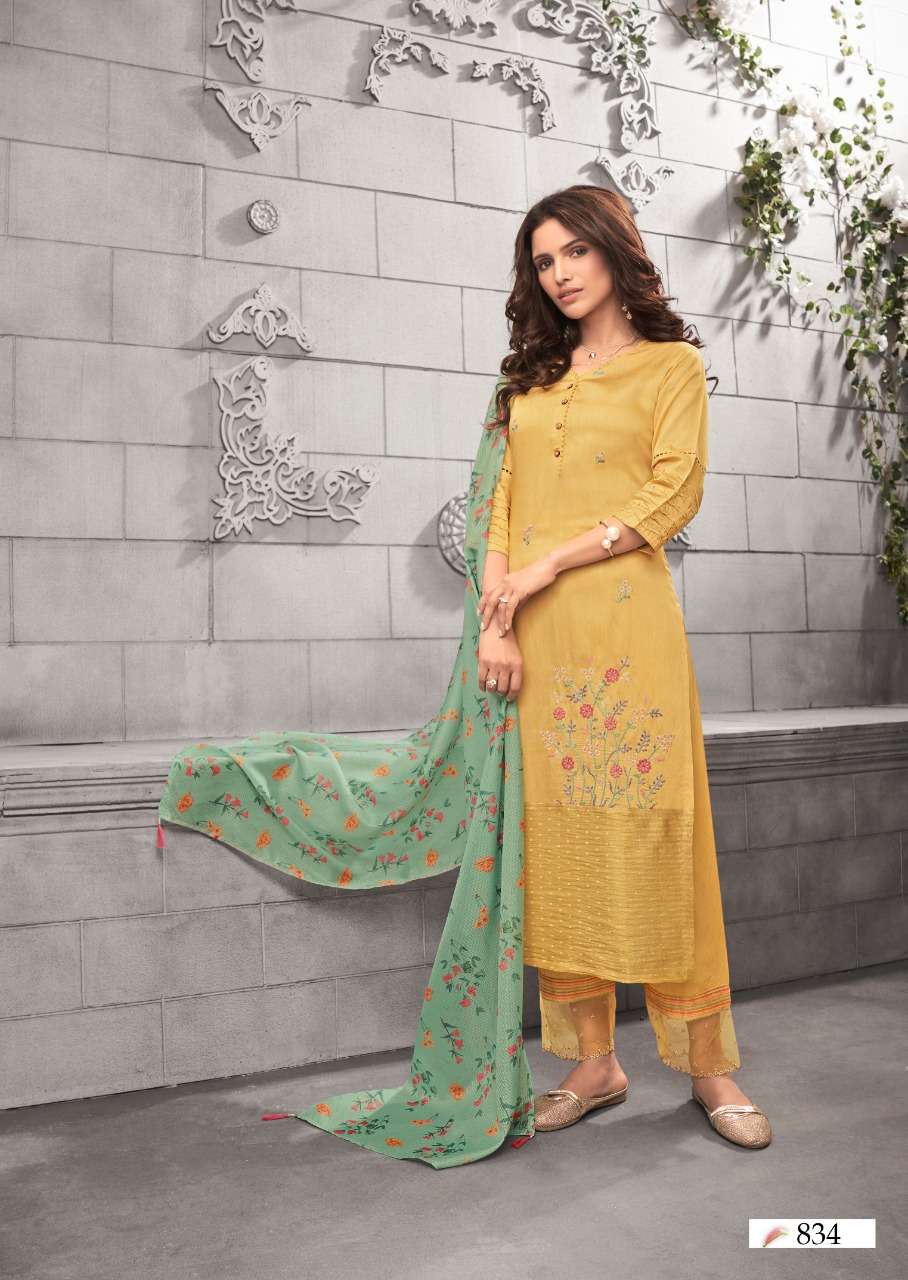 Buy Bloom Vnk Viscore Kurtis Pant Dupatta