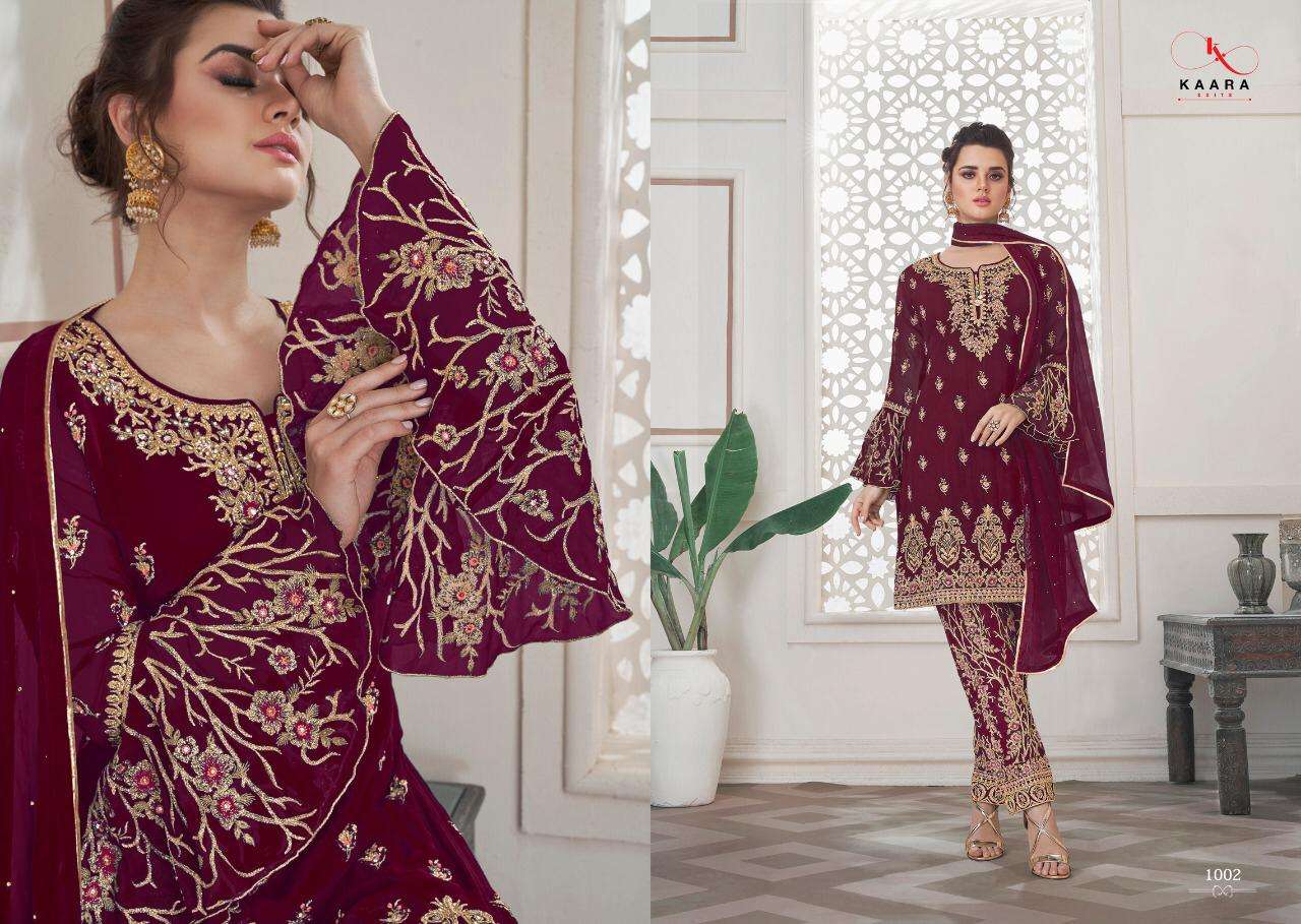 Buy Dulhan Vol 12 Kara Suit Designer Georgette Pakistani Salwar Suit