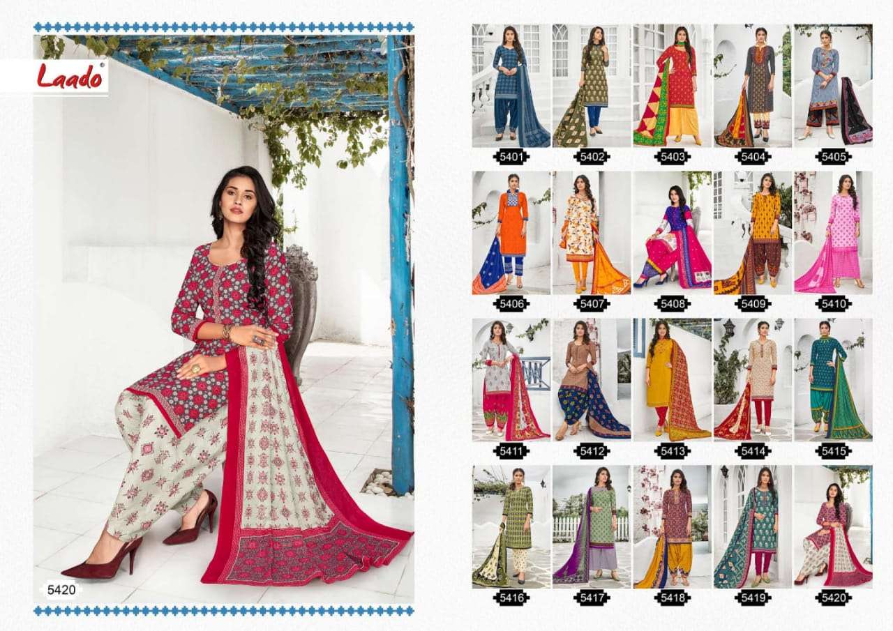 Buy Laado Vol 54 Designer Cotton Salwar Suit