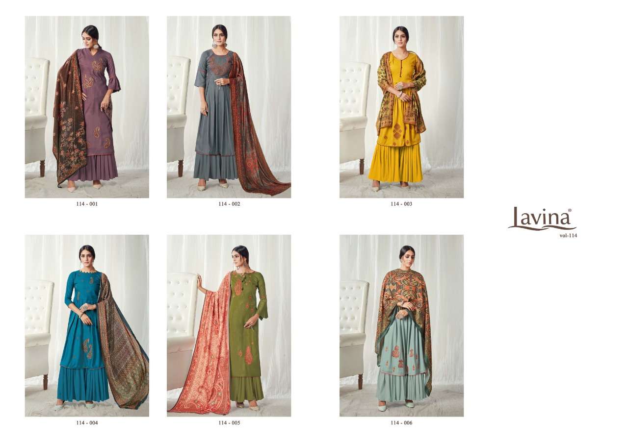 Buy Lavina Vol 114 Designer Salwar Suit