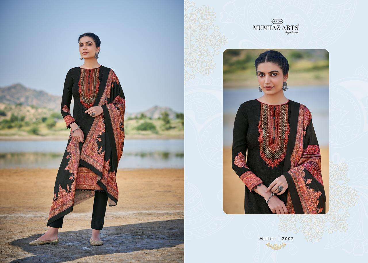 Buy Malhar Mamtaj Arts Designer Pashmina Salwar Suit