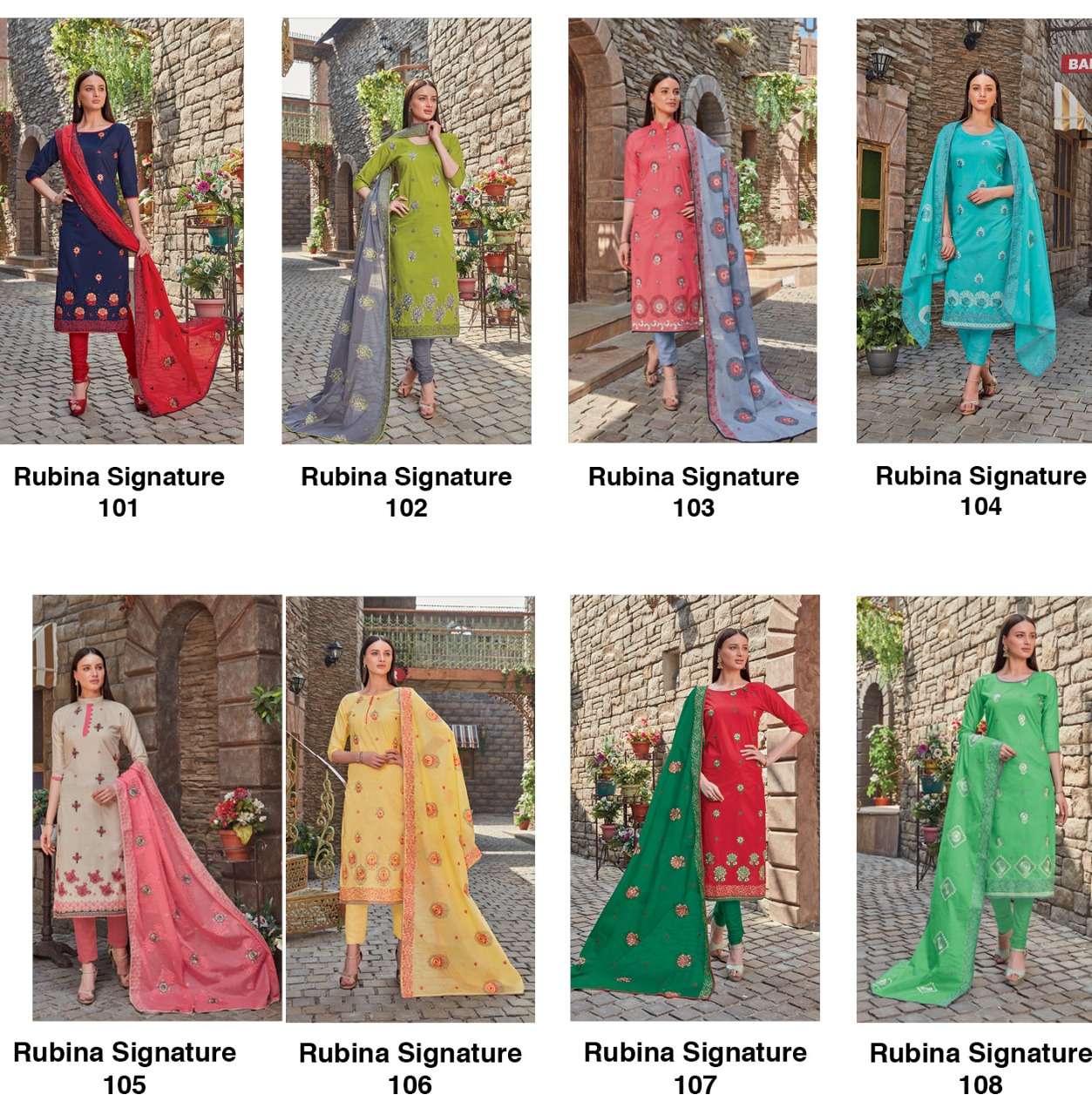 Buy Rubina Signature Designer Salwar Suit