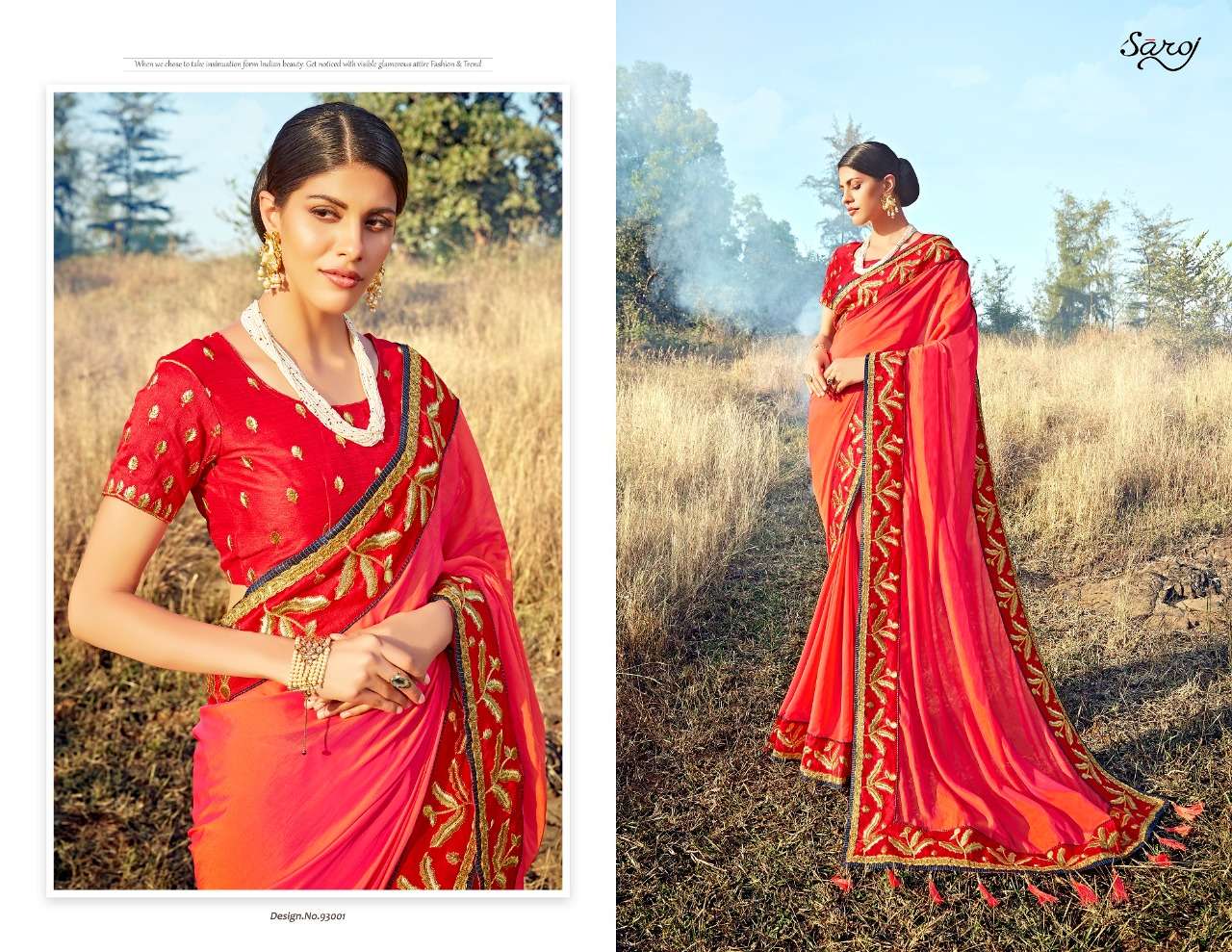 Buy Tarana Saroj Textiles Designer Crepe Silk Saree