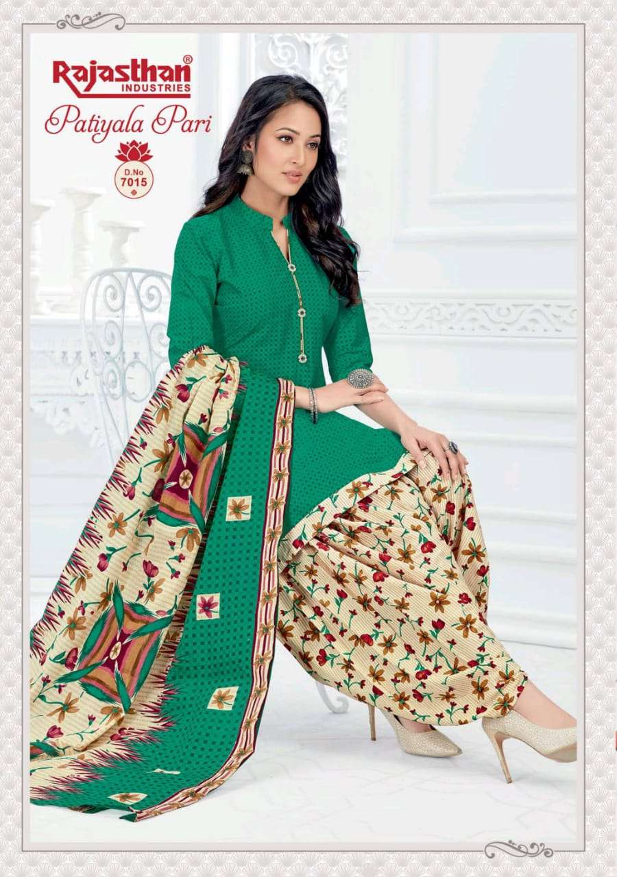 Patiyala Pari Vol 7 By Rajasthan Latest Designer Cotton Salwar Suit