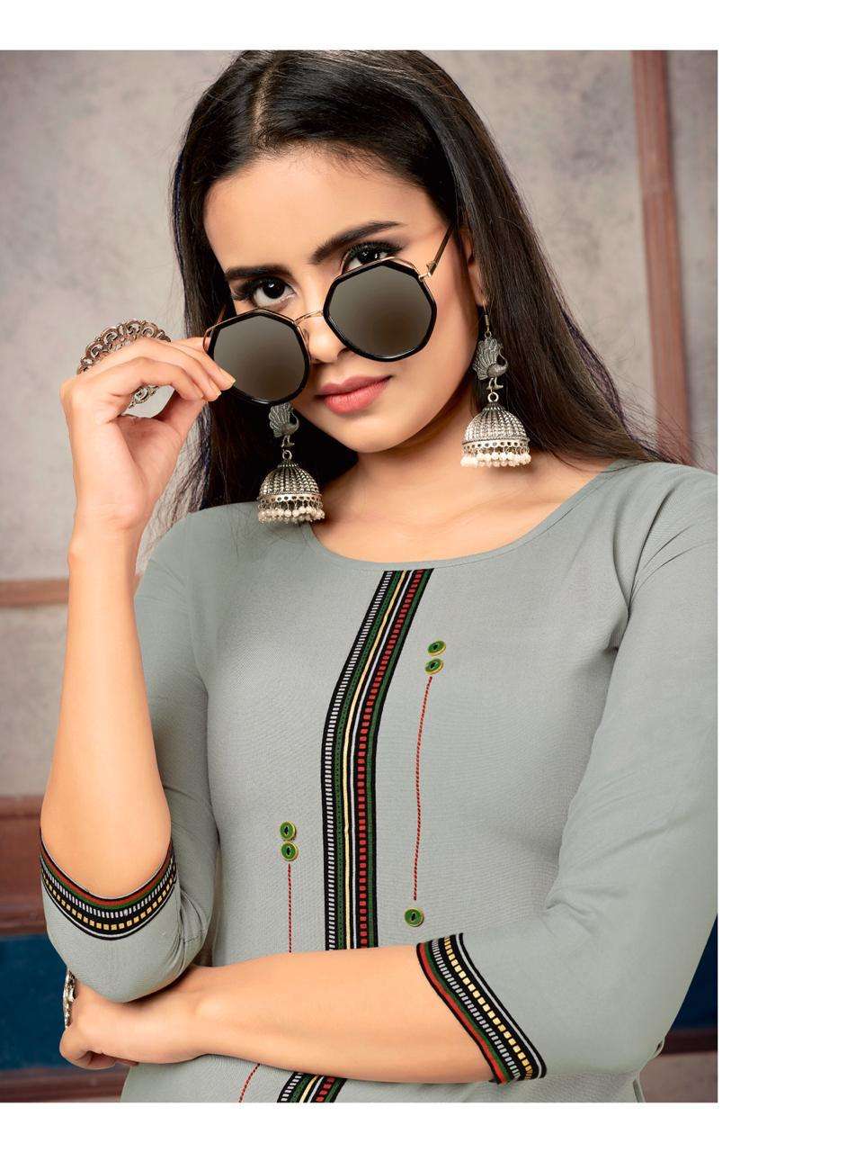 Plazzo House Vol-9 By Rjiya Trends Kurtis With Plazzo