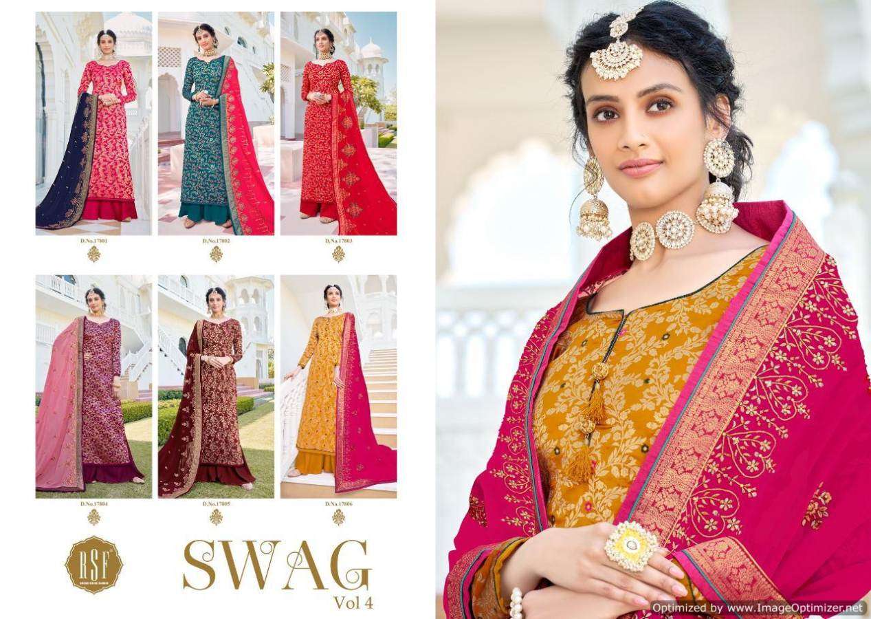 Swag 4 Rsf Designer Silk Salwar Suit