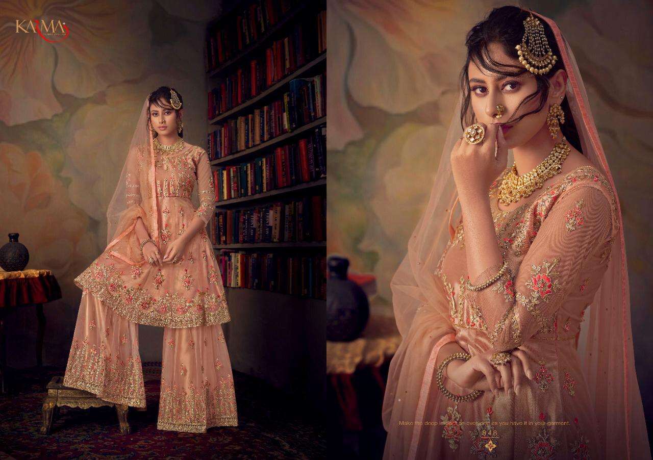 Buy 846 Series Karma Party Wear Collections Salwar Suit