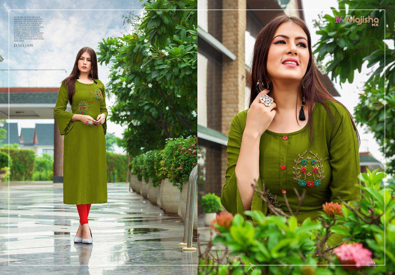 Buy Albeli Majisha Nx Designer Rayon Kurtis