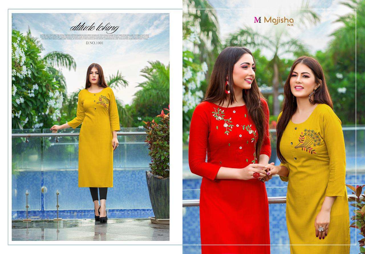 Buy Albeli Majisha Nx Designer Rayon Kurtis