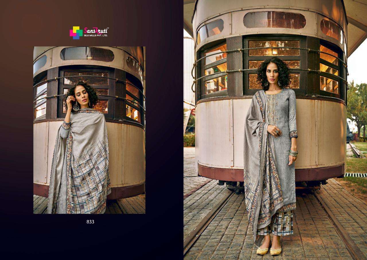 Buy Alfaaz Sanskruti Silk Pashmina Salwar Suit