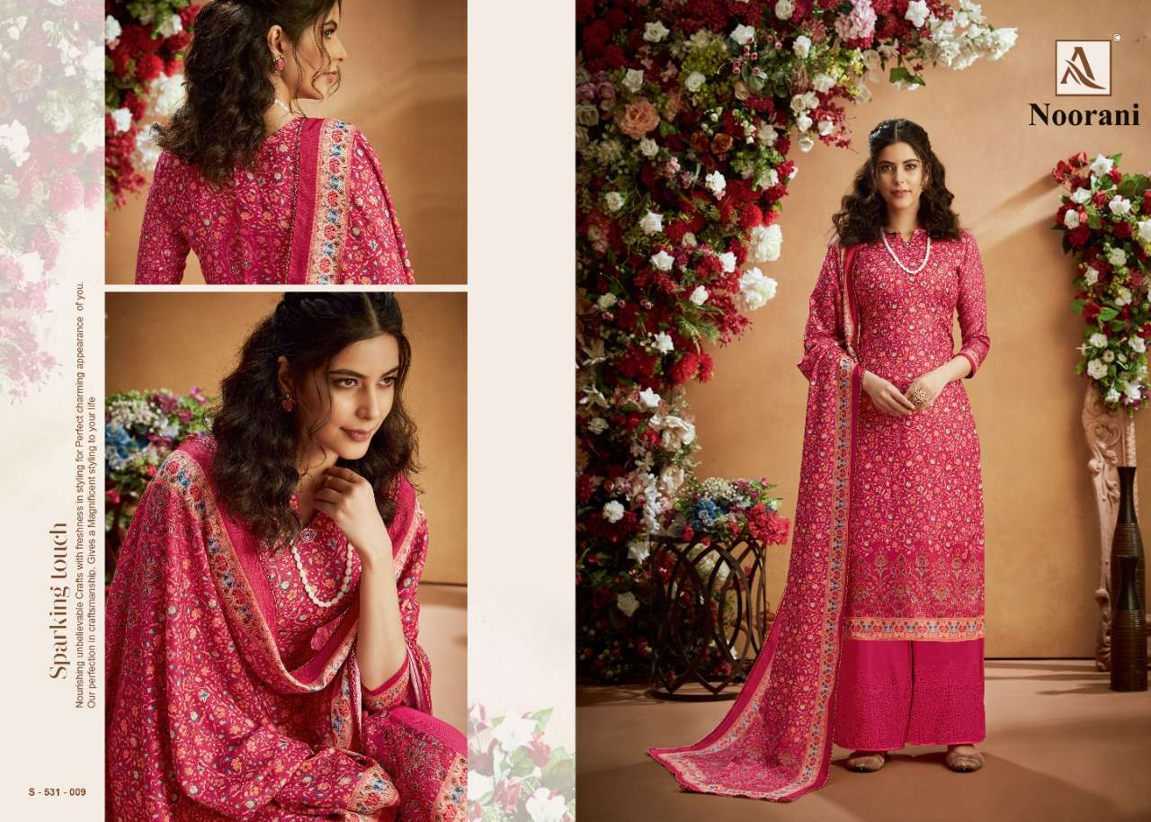 Buy Alok Suits Noorani Pashmina Designer Woolen Online Salwar Suit