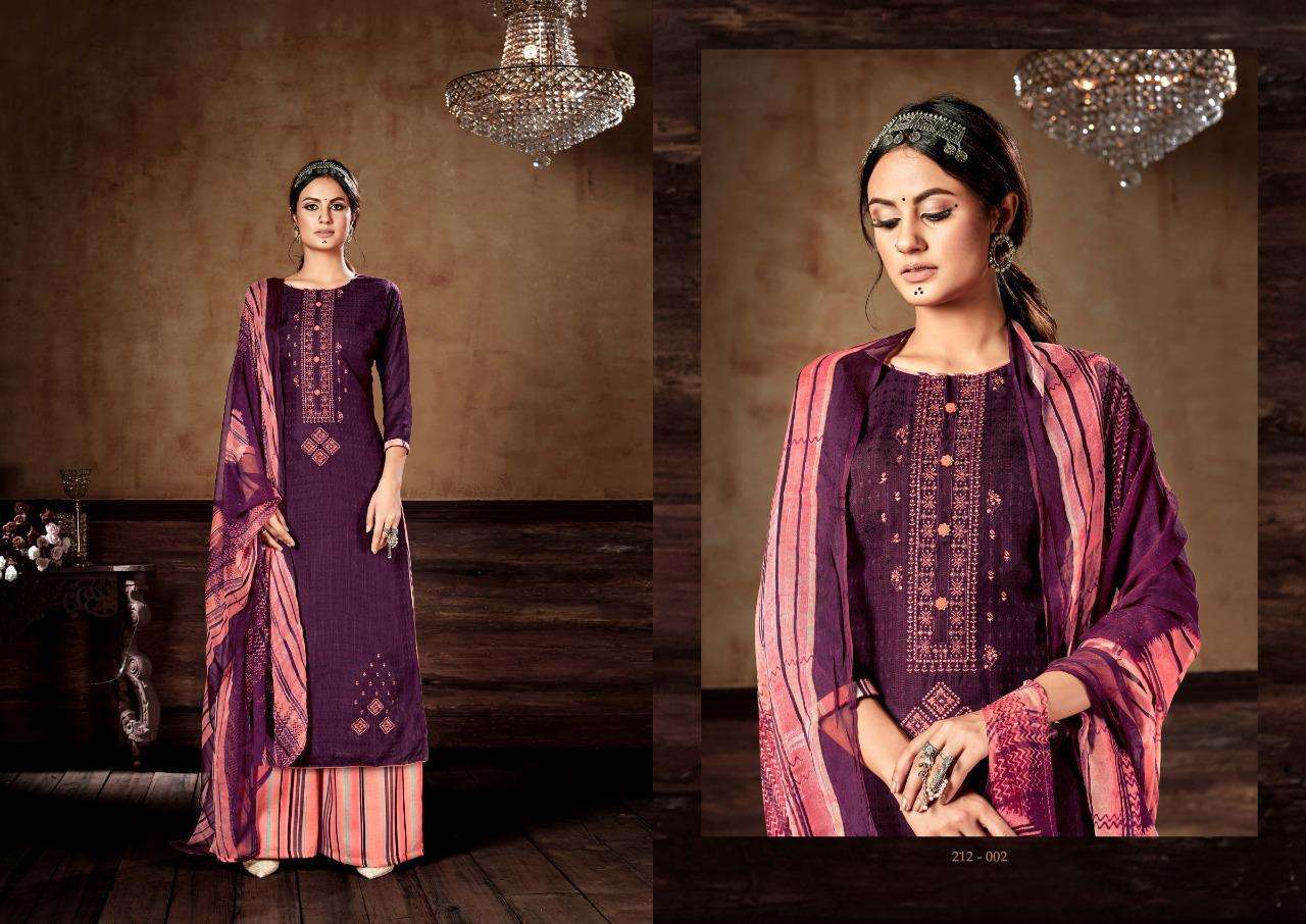 Buy Azira Sargam Prints Designer Pashmina Salwar Suit