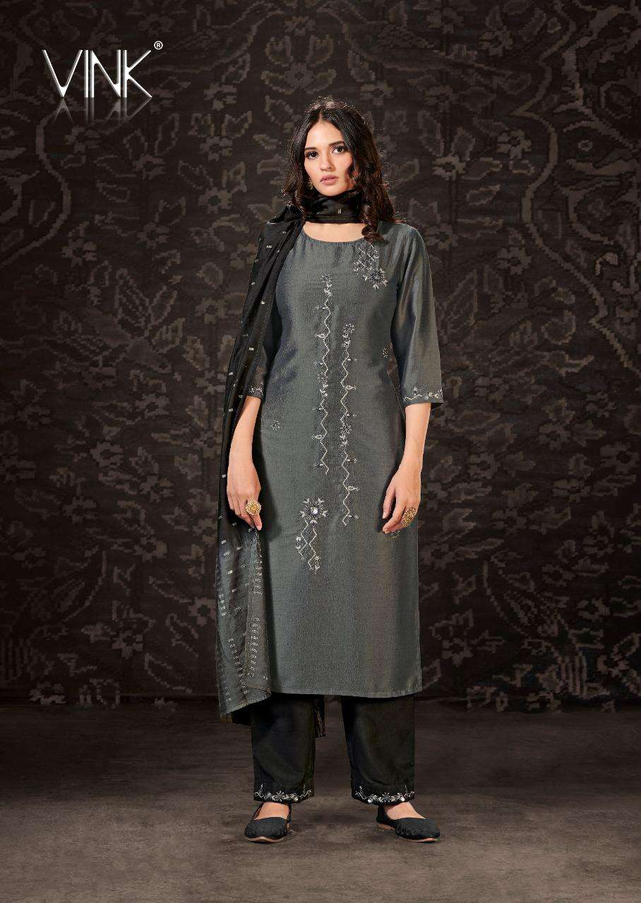 Buy Harmony Vink Viscose Fancy Designer Stylish Kurtis Palazzo Dupatta