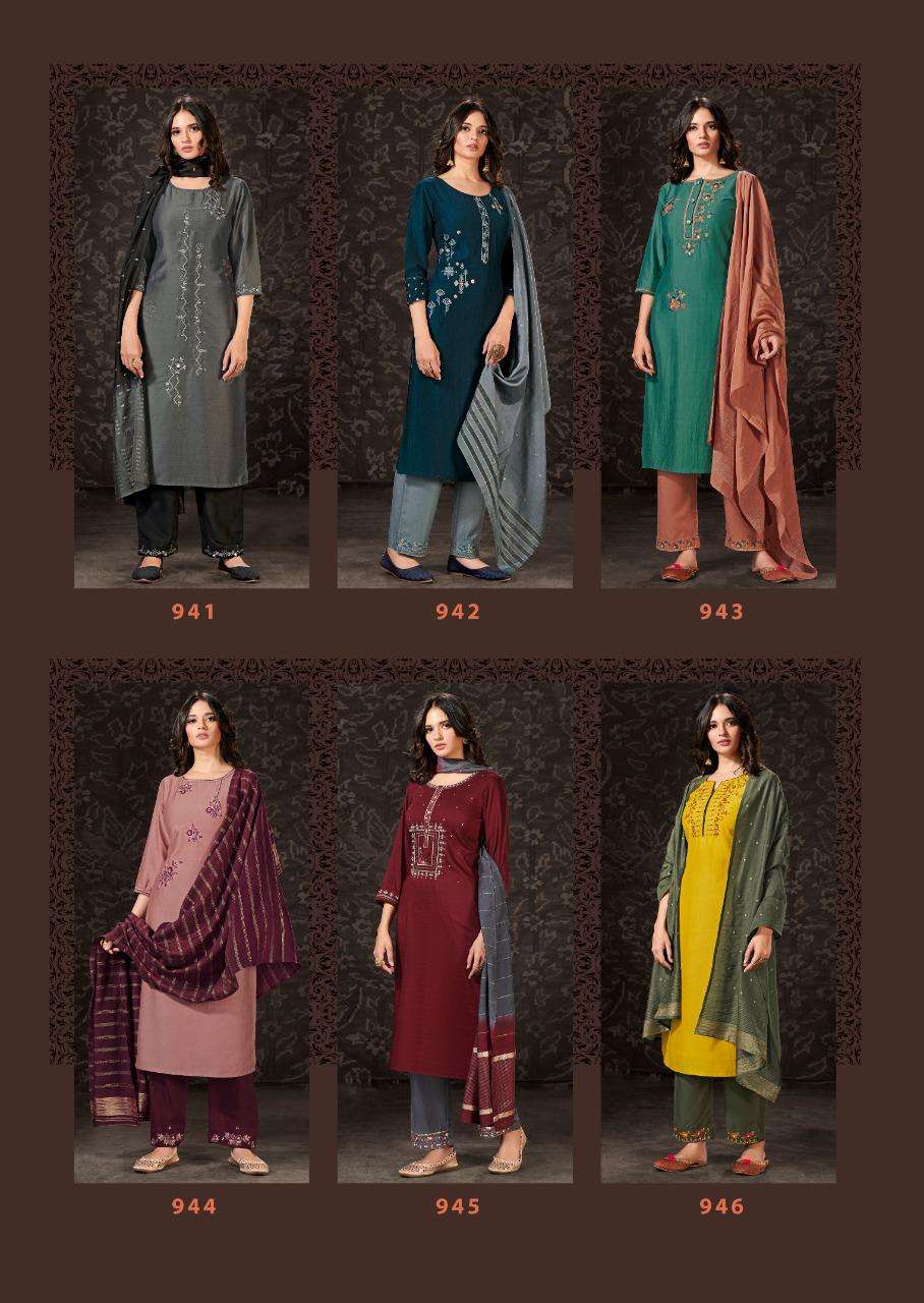 Buy Harmony Vink Viscose Fancy Designer Stylish Kurtis Palazzo Dupatta