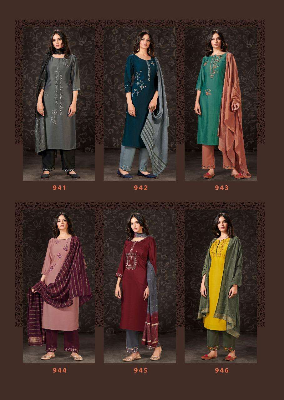 Buy Harmony Vink Viscose Fancy Designer Stylish Kurtis Palazzo Dupatta