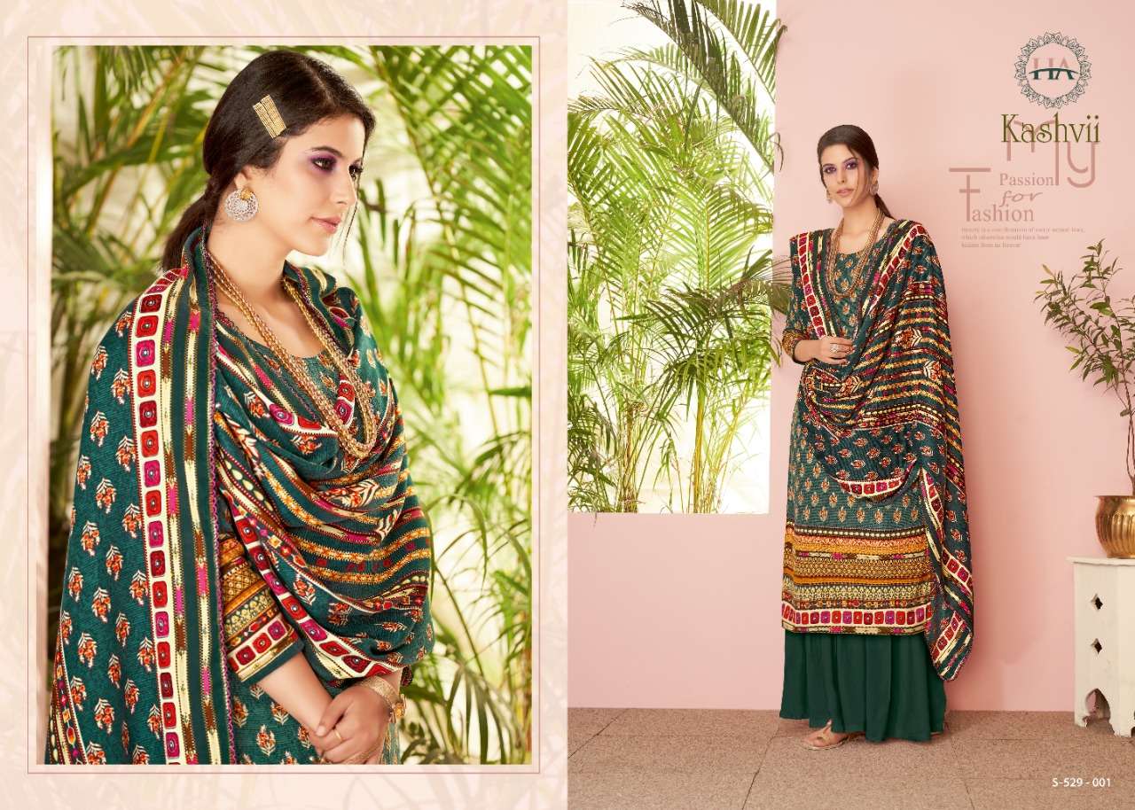 Buy Harshit Alok Suit Designer Pashmina Salwar Suit