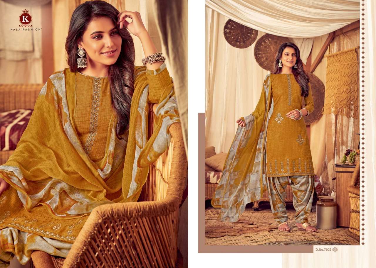 Buy Kala Patiyala Kala Fashion Pashmina Woolen Salwar Suit