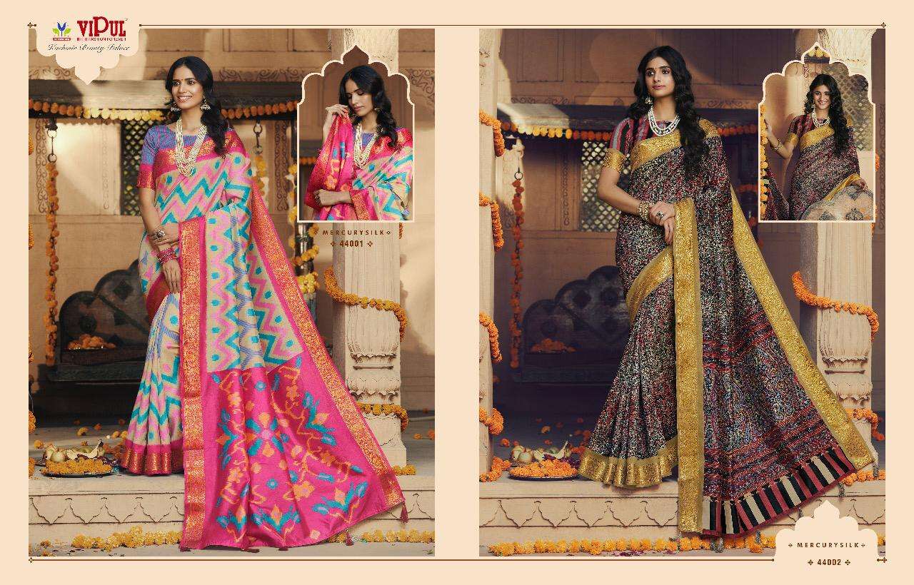 Buy Kashmir Beauty Palace Vipul Designer Cotton Silk Saree