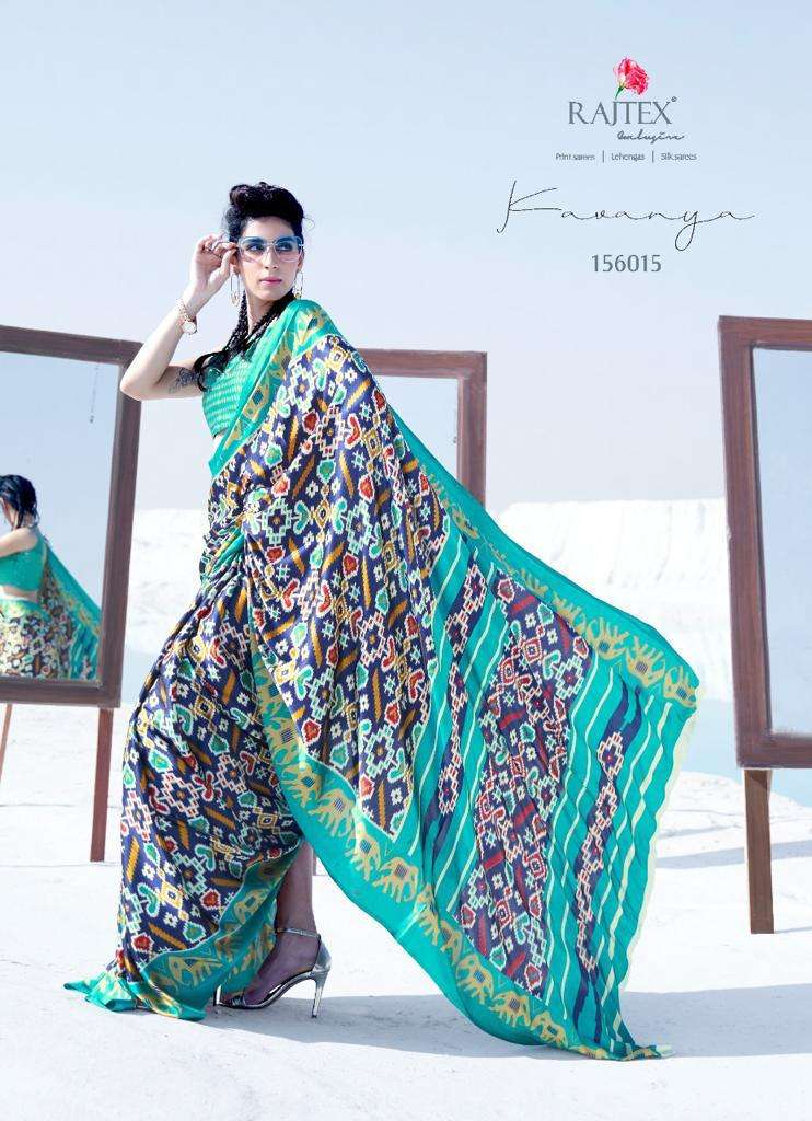 Buy Kavanya Rajtex Crepe Designer Party Wear Sarees