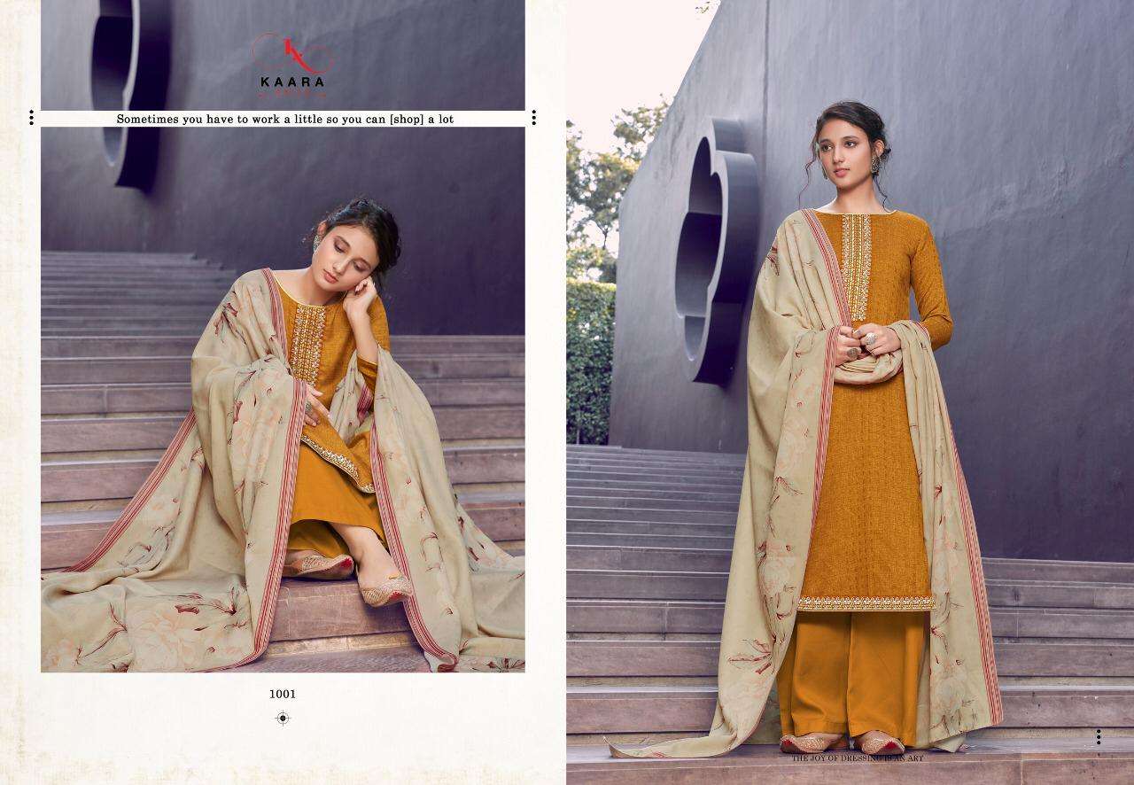 Buy Makhmali Kaara Suits Designer Pashmina Salwar Suit