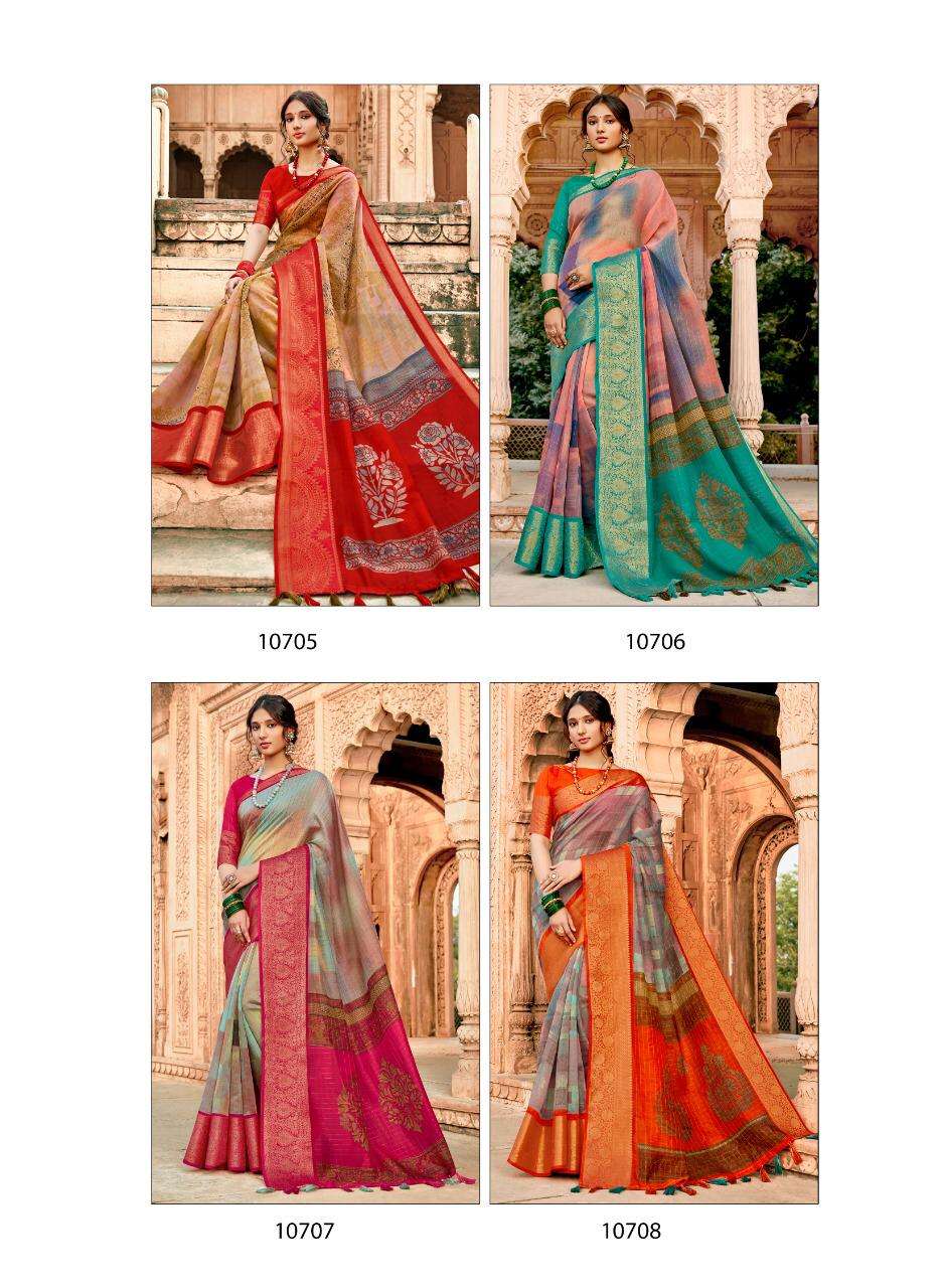 Buy Prem Ratan Triveni Designer Party Wear Sarees