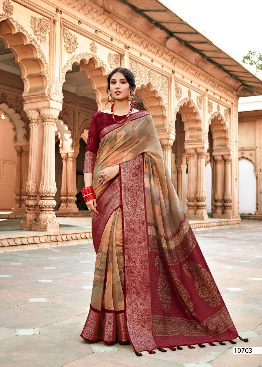 Buy Prem Ratan Triveni Designer Party Wear Sarees