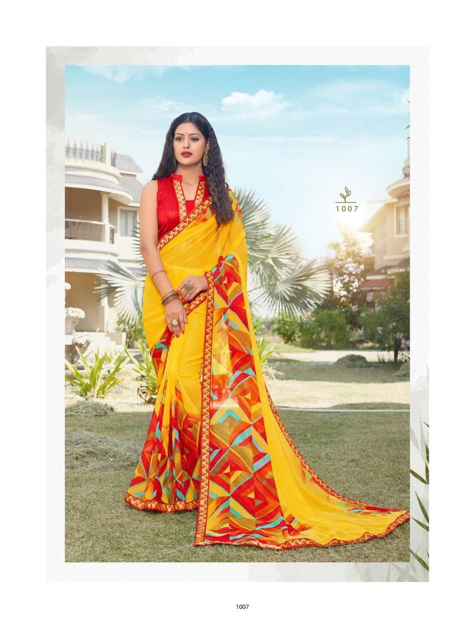 Buy Setu Mansarover Georgette Sarees