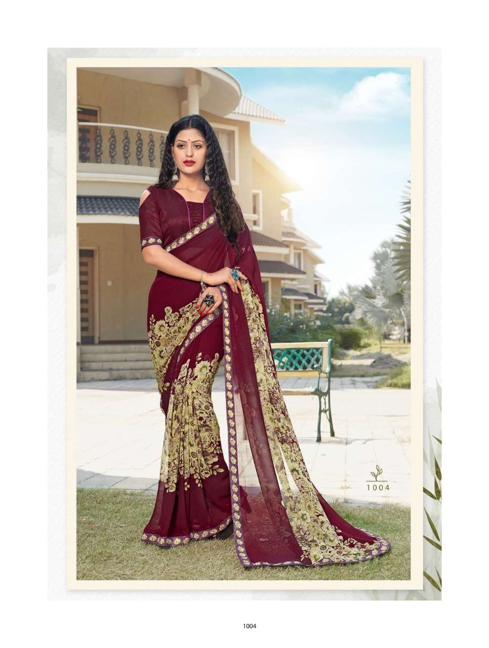 Buy Setu Mansarover Georgette Sarees