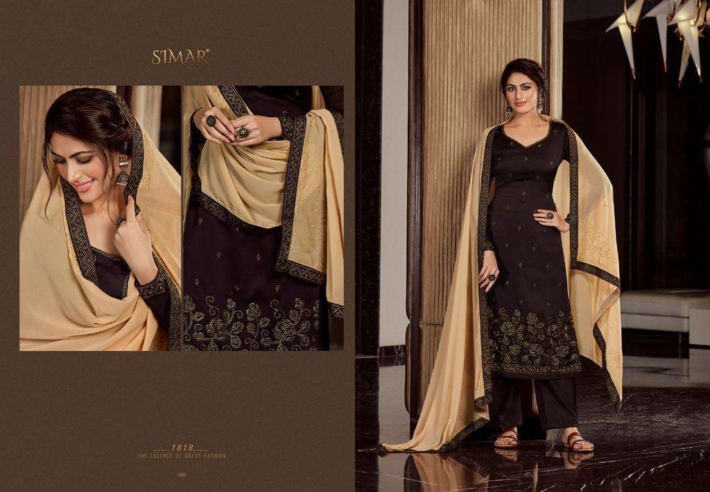 Buy Solitaire Vol 2 Simar Glossy Designer Salwar Suit