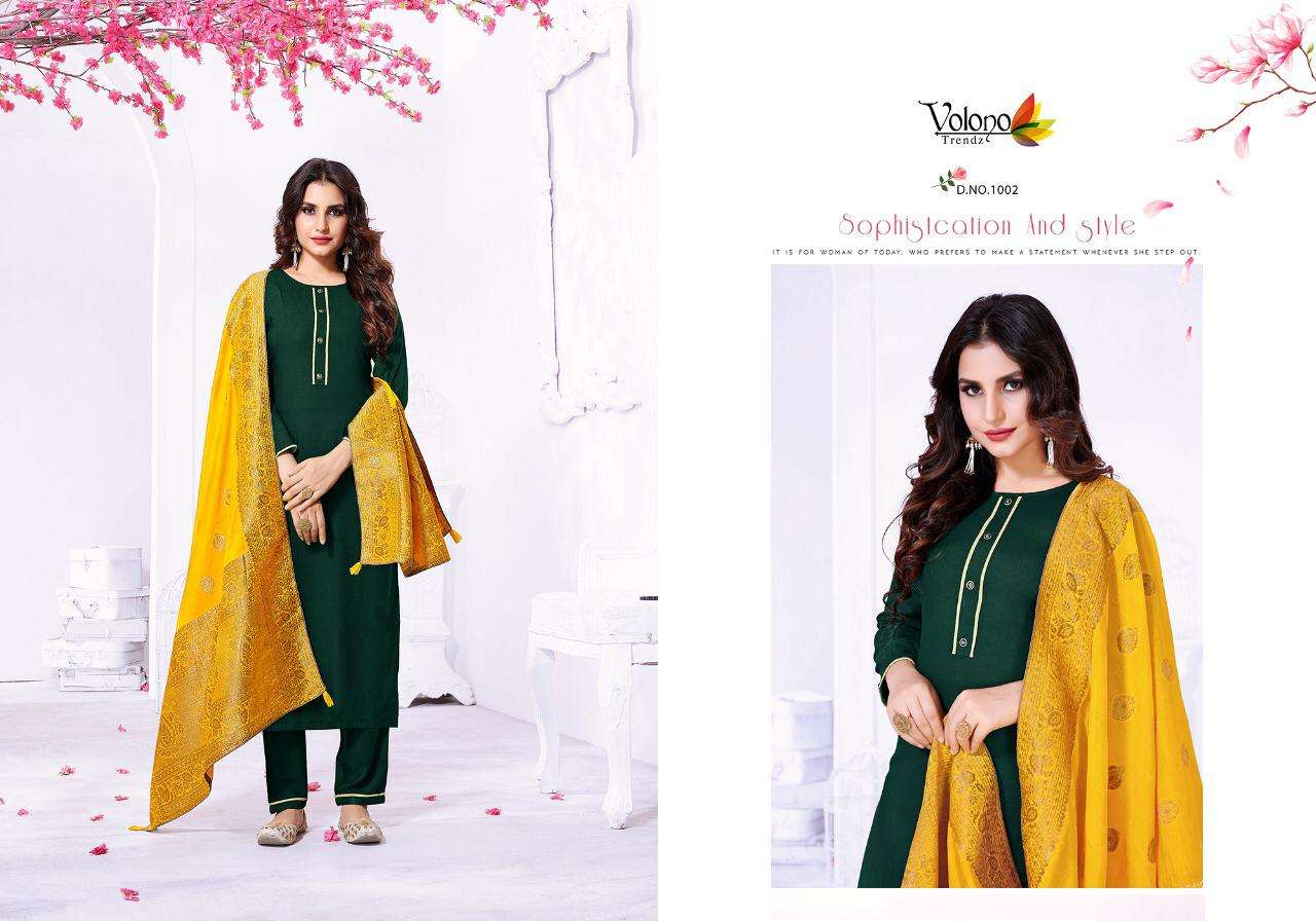Buy Vastra Vol 1 Volono Readymade Designer Party Wear Salwar Suit