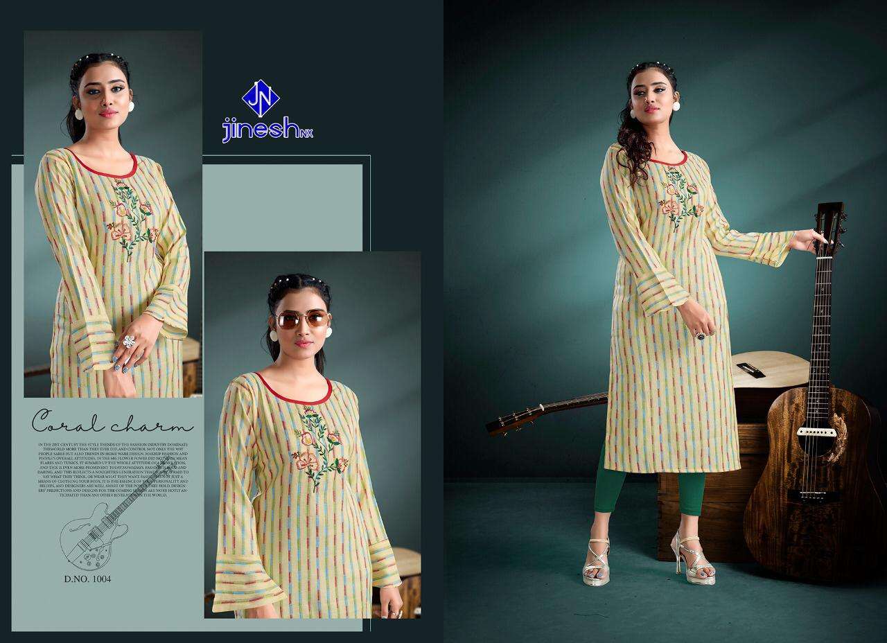 Buy Anaika Vol 1 Jinesh Nx Online Wholesale Designer Rayon Kurtis