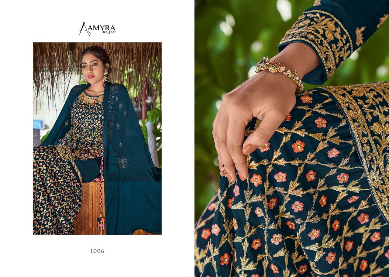 Buy Celebrity vol 2 Amyra Fashion Online Wholesale Designer Georgette Salwar Suit