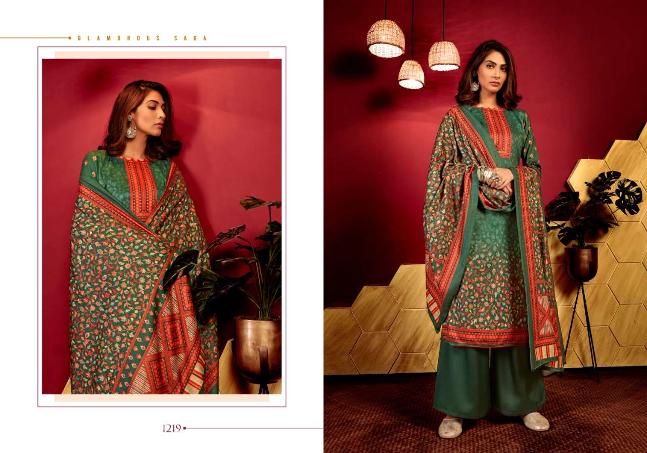 Buy Inayat Bipson Online Wholesale Designer Pashmina Designer Salwar Suit
