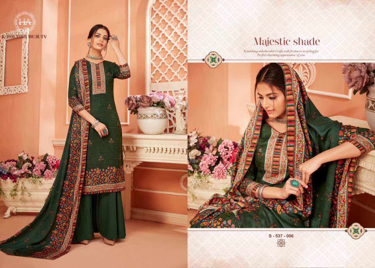 Buy Kashmiri Beauty Harshita Fashion Online Wholesale Designer Pashmina Salwar Suit