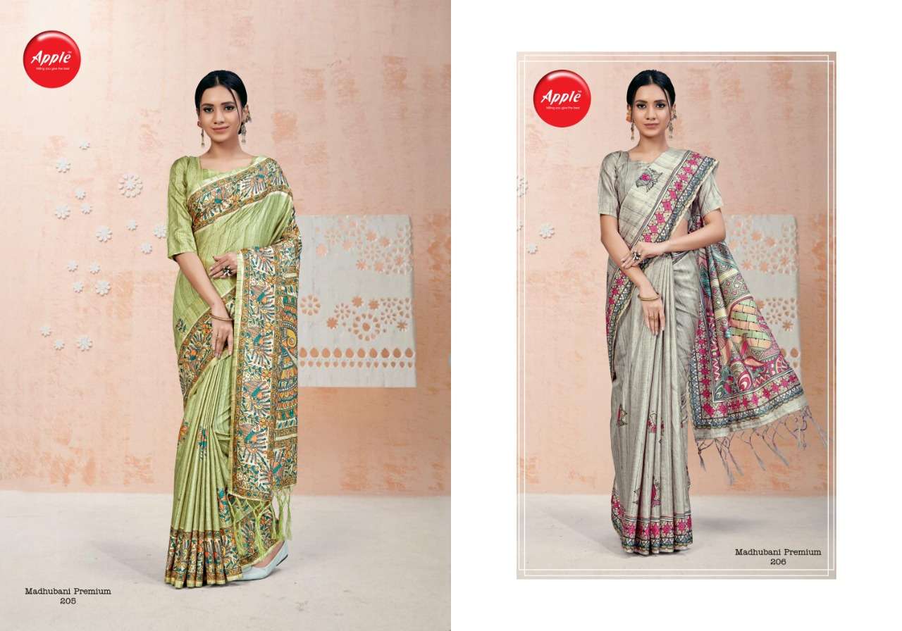 Buy Madhubani Premium Vol 2 Apple Online Wholesale Designer Manipuri Silk Saree