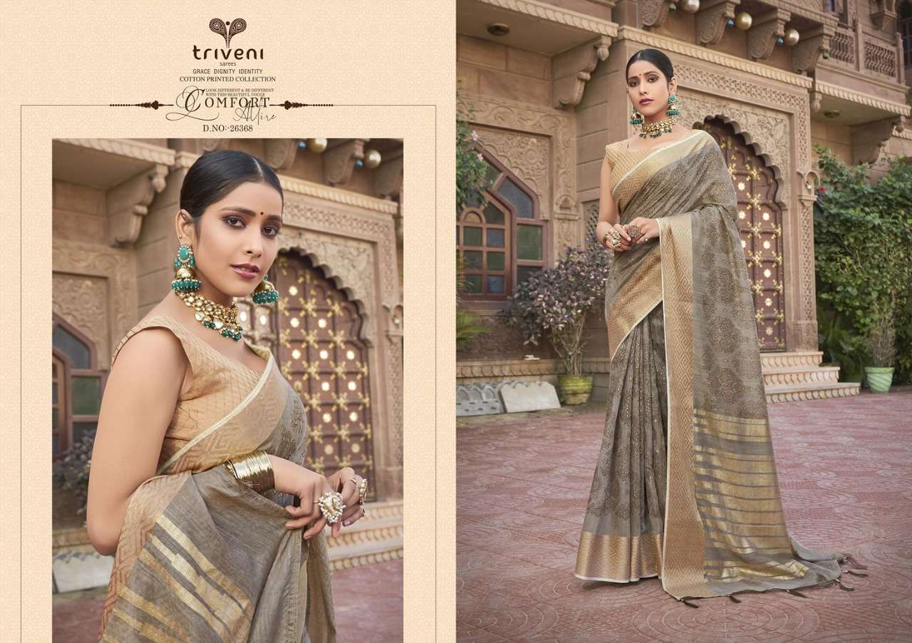 Buy Navrangi Triveni Online Wholesale Designer Cotton Saree