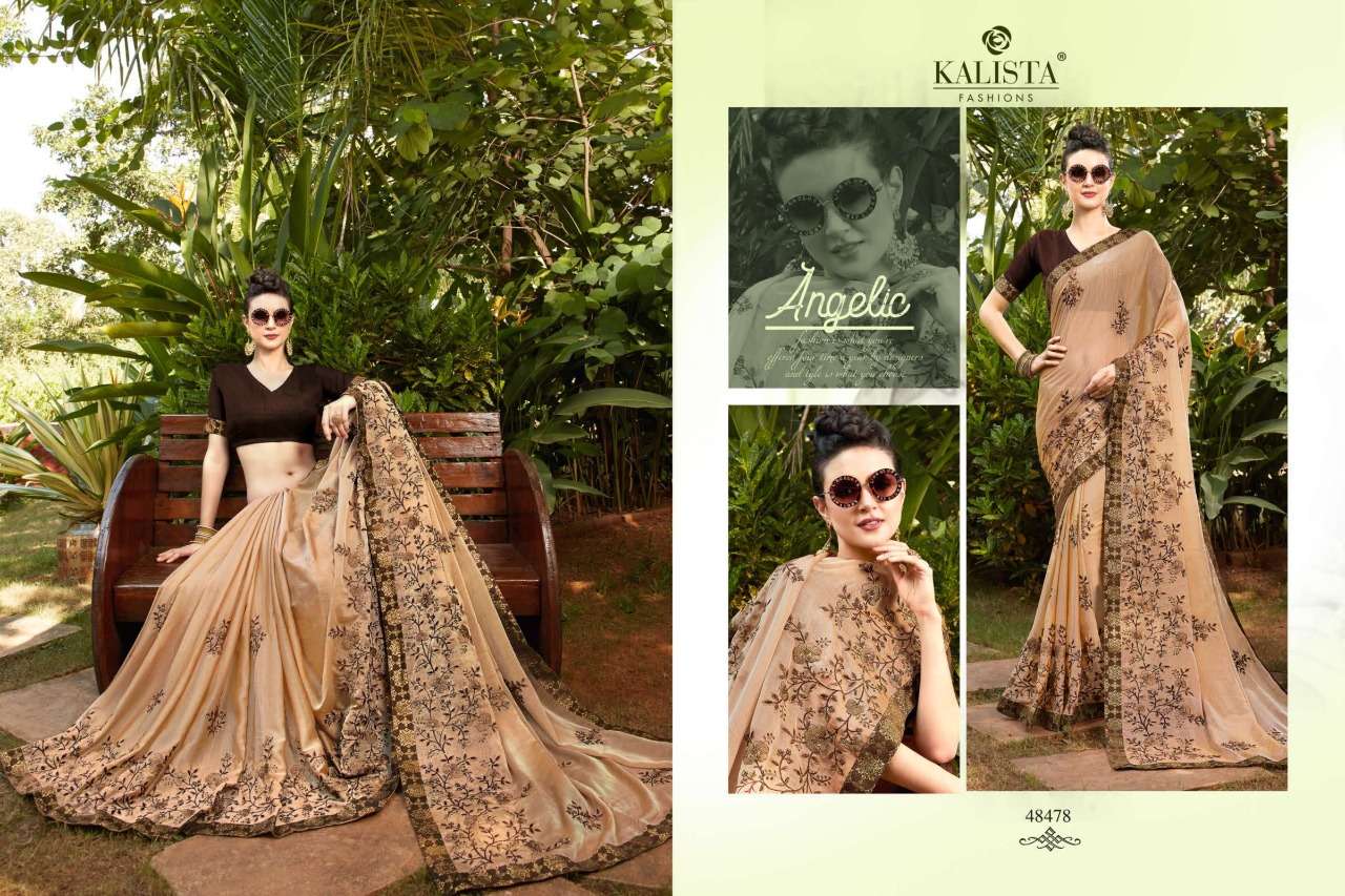 Buy Passion Kalista Online Wholesale Designer Fancy Saree