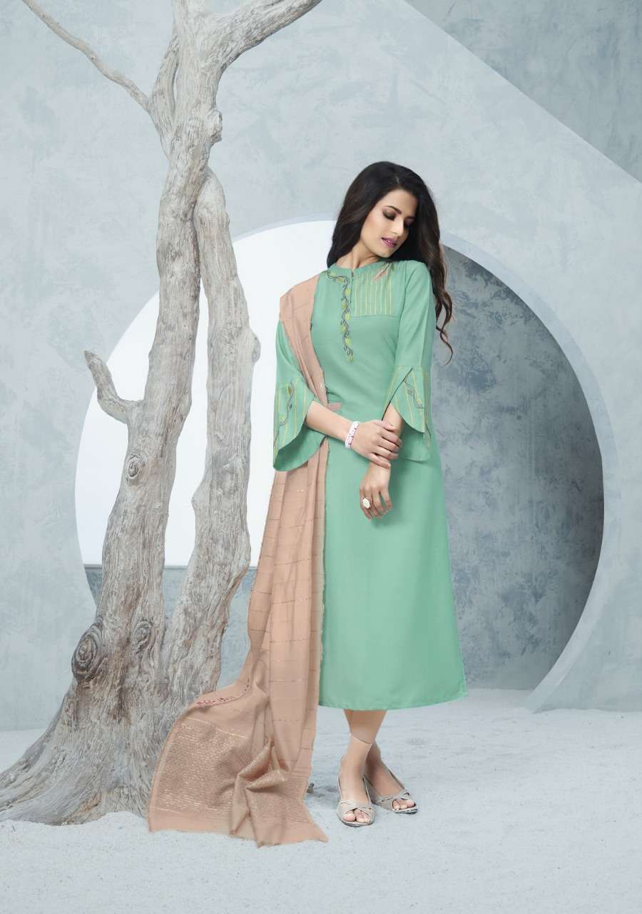 Buy Richie - Rich S3 Forever (Attitude) Online Wholesale Soft Silk Kurtis With Dupatta