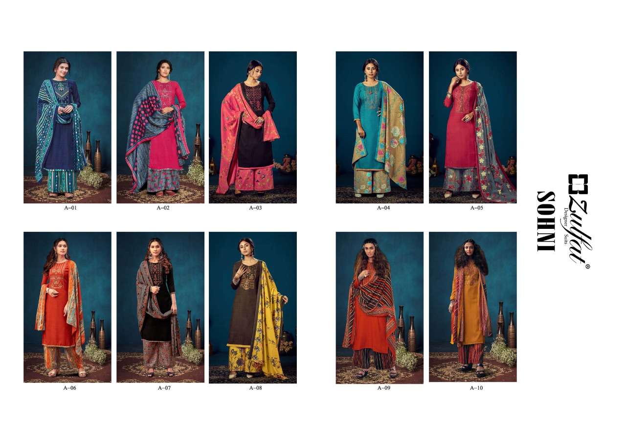 Buy Sohina Patiyala Vol 5 Alok Suit Wholesale Designer Designer Pashmina Salwar Suit