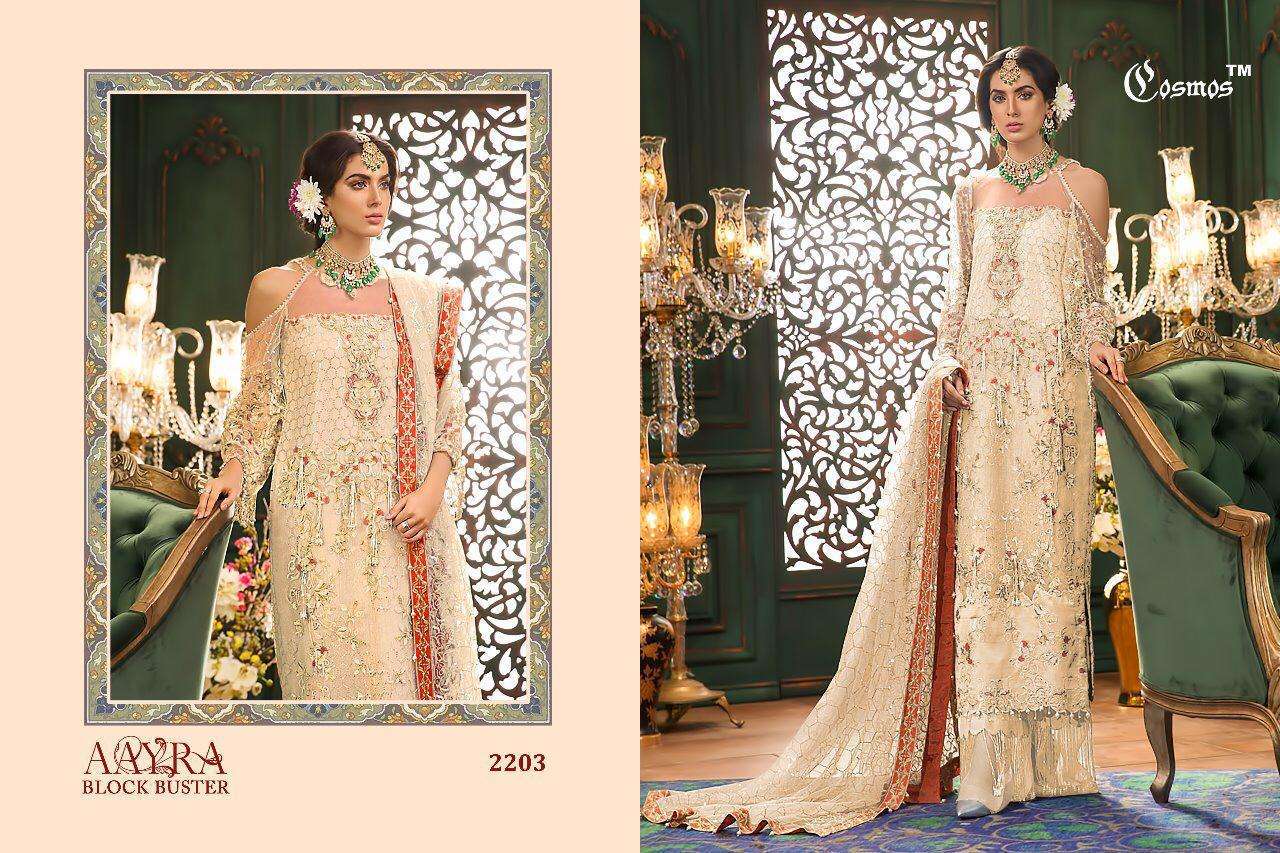 Buy Aayra Cosmos Online Wholesale Designer Net Salwar Suit