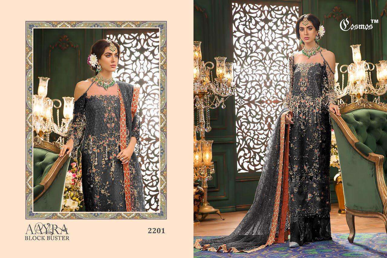 Buy Aayra Cosmos Online Wholesale Designer Net Salwar Suit