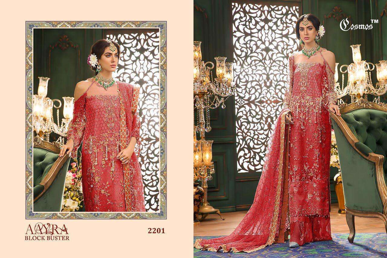 Buy Aayra Cosmos Online Wholesale Designer Net Salwar Suit