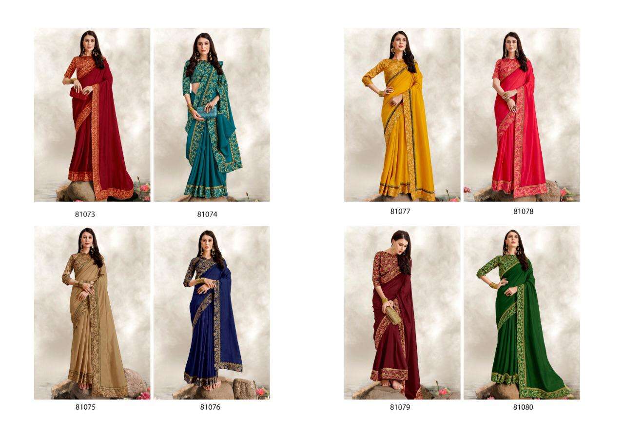 Buy Aura Silk Right Women Online Wholesale Designer Vichitra Silk Saree