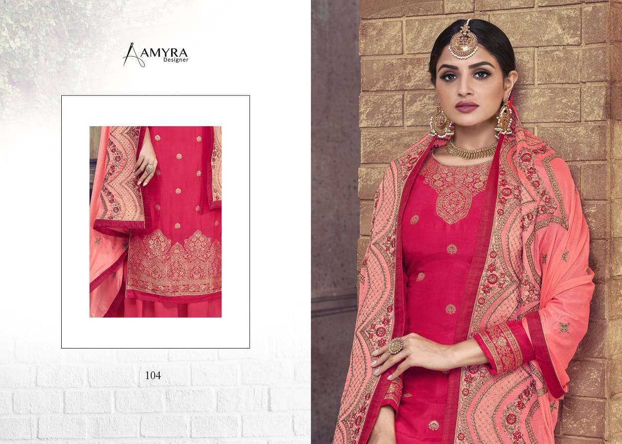 Buy Ceremony Amyra Online Wholesale Designer Chinon Salwar Suit