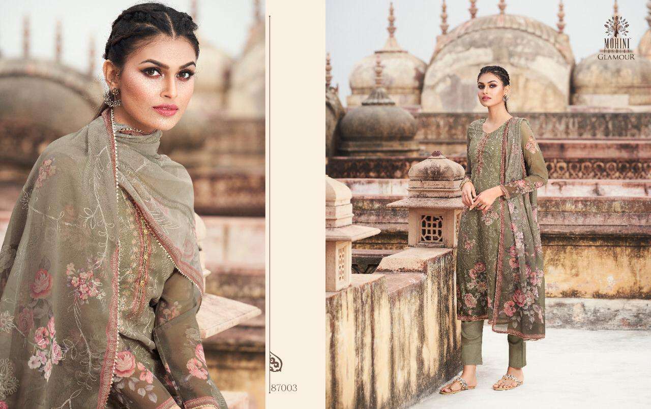 Buy Glamour Vol 87 Mohini Online Wholesale Designer Georgette Salwar Suit