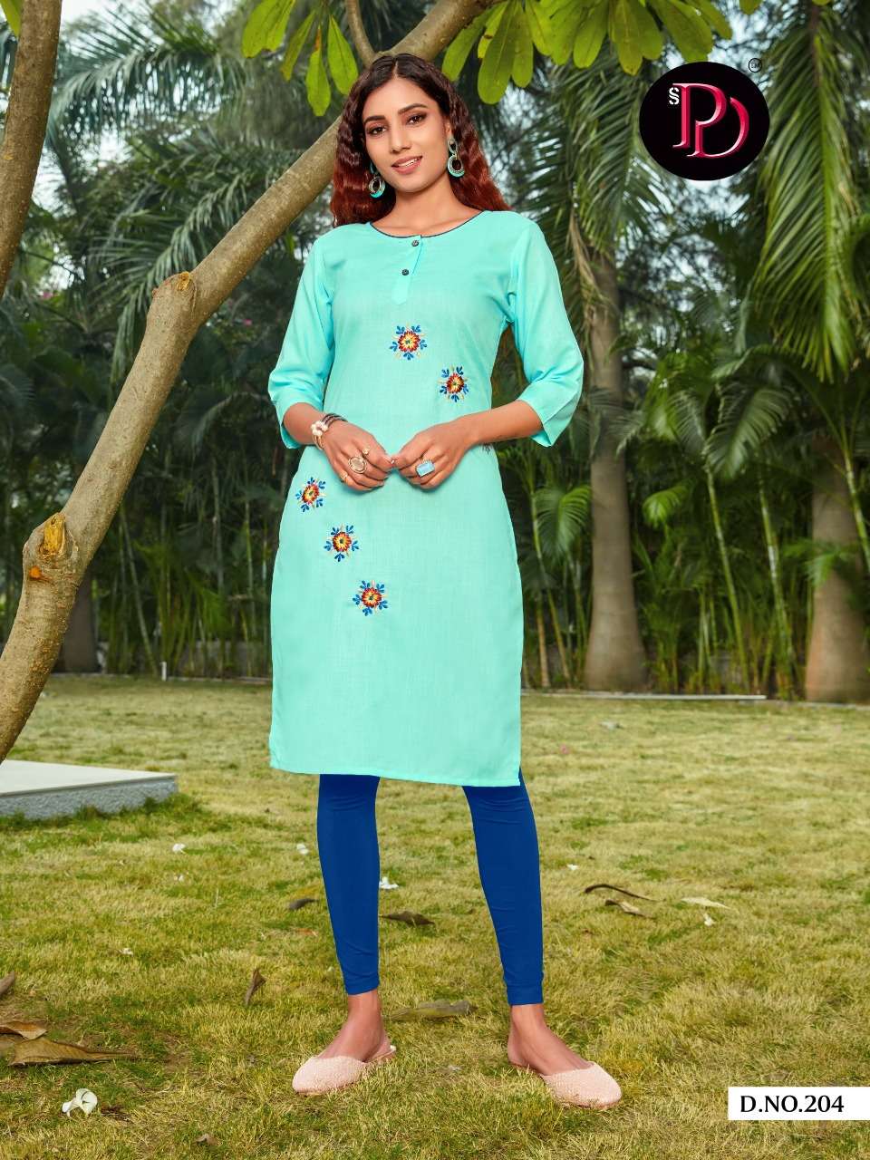 Buy Gunjan Vol 2 Poorvi Online Wholesale Designer Slub Cotton Kurtis