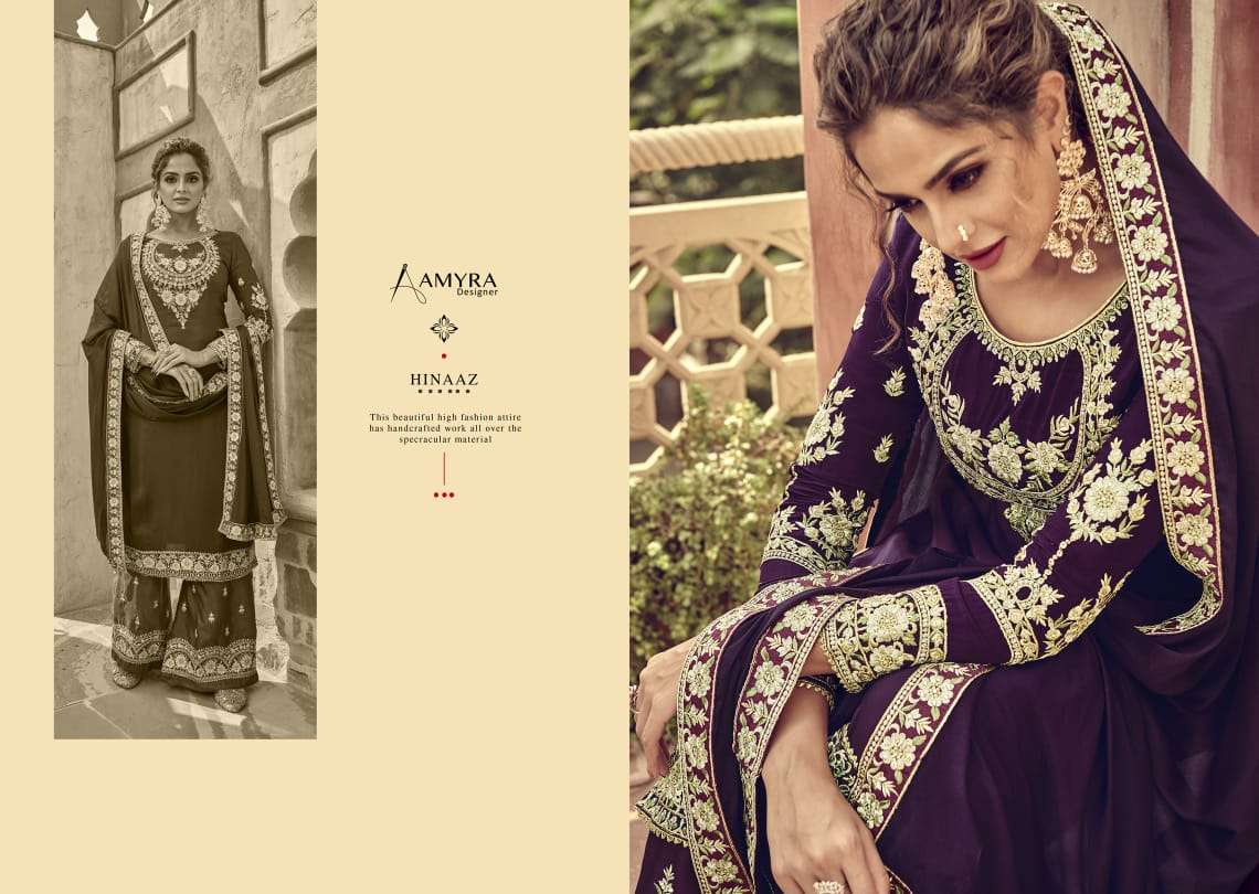 Buy Hinaaz Amyra Online Wholesale Designer Viscose Salwar Suit