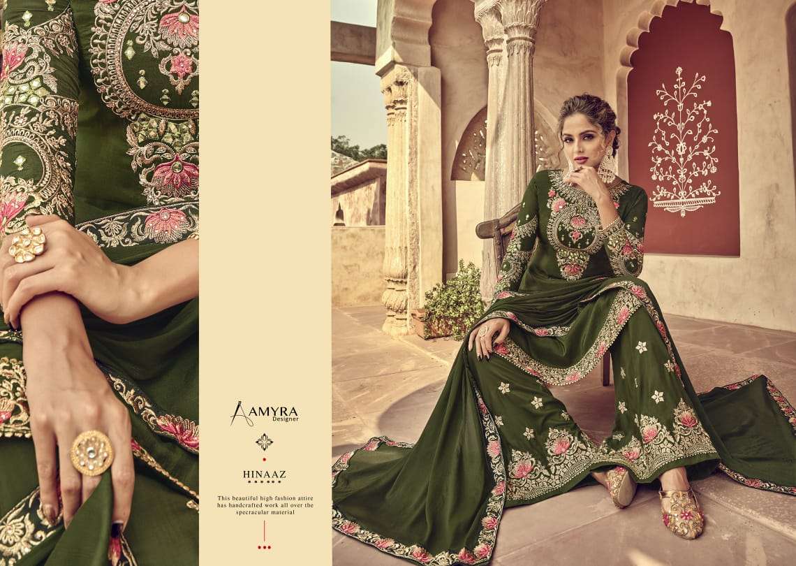 Buy Hinaaz Amyra Online Wholesale Designer Viscose Salwar Suit